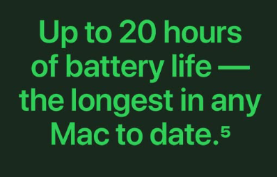 Macbook M1 Battery